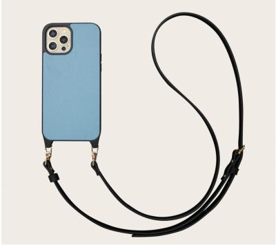 China Shockproof premium cross - body phone case for iphone luxury designer leather cell phone case factories wholesale for sale