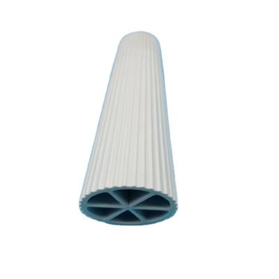 China Many Uses Factory Outlet Plastic Curtain Roman Rod PVC Curtain Slide Curtain Track for sale