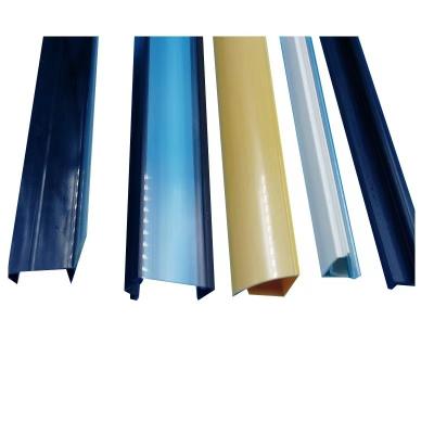 China Many uses factory direct sales of PVC plastic card slot extrusion profile plastic products for sale