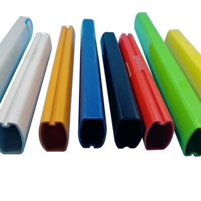 China Many Uses Factory Direct Color Card Slot PVC Plastic Extrusion Products for sale