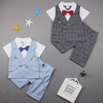 China Suits&blazers formal kids little baby boy weddings luxury suit sets wedding high quality party tuxedo uniforms and boys suites for sale