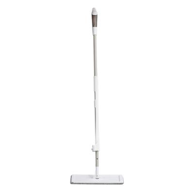 China High Quality Home Cleaning Stable Flower Stable Spray Broom Viable With Rectangle Microfiber Mop Head for sale