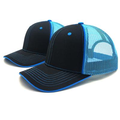 China COMMON High quality Custom color Blank Trucker Hat 3d embroidery Logo Trucker mesh Cap for sale