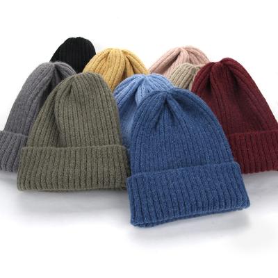 China COMMON Wholesale Custom Winter Knit Beanie Cap Hat Caps for sale