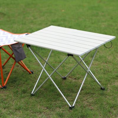 China Modern Gourmet Portable Barbecue Table Ultralight Aluminum Outdoor Folding Table for sale