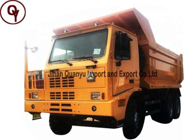 China Unilateral Cab Mining Massive Dump Truck Blue / Yellow / Red / Green Color Available for sale