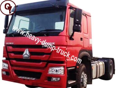 China Chinese 4x2 Driving Type Truck Tractor Unit , Left Hand Drive Truck Head for sale