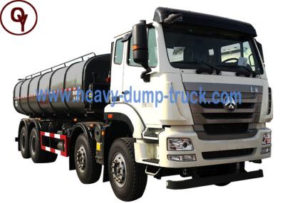 China Sinotruk HOWO Vacuum Sewage Suction Truck , OEM Dump Type Waste Pump Truck for sale