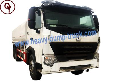 China HOWO A7 Water Tanker Oil Delivery Truck 371HP 18000 Liters Capacity for sale