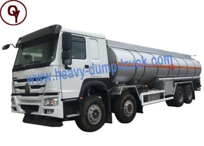 China De Aanhangwagen van de de Olietank van het roestvrij staalwater 30000L 8x4 Te koop