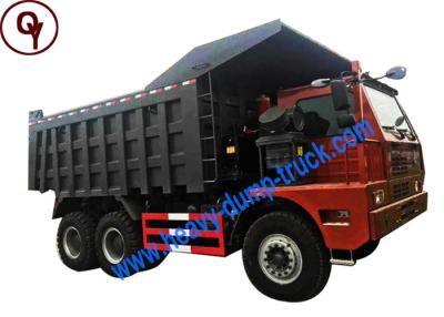 China 6x4 Underground Mining Big Tipper Trucks , Ten Tires Heavy Dump Truck for sale