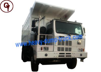 China 10 Wheeler Giant Mining Dump Truck , 6x4 OEM Mineral Tipper Truck for sale