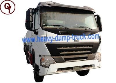 China 336 371 HOWO A7 2000 Liter Mobile Water Truck / Water Lorry 105 km/h Max Speed for sale