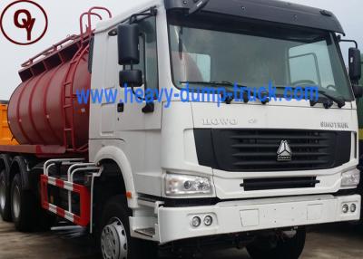 China Des Art-Abwasser-Saug-LKW-16m3 Emissionsgrenzwert HOWO 6x4 Vakuumpumpe-LKW-des Euro-3 zu verkaufen