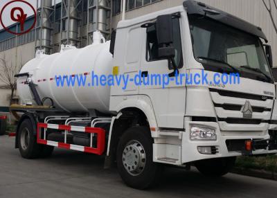 China High Pressure Sewage Suction Truck / Sewage Sucker 4x2 Driving Type for sale