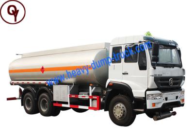 China 6X4 M5G Steyr Brand Oil Tanker Truck , 20000 Liters Fuel Delivery Truck for sale