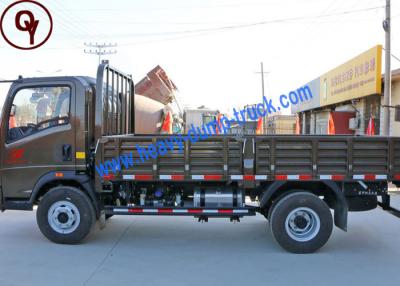 China Las pequeñas camionetas pickup de CNHTC 4x2, 6 ruedan camiones del volquete de la descarga los pequeños en venta