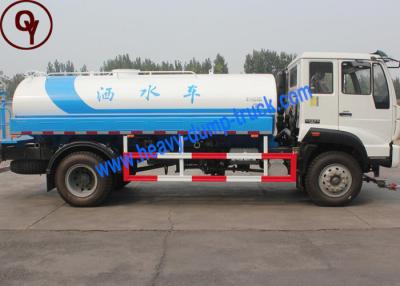 China Sinotruk Steyr 4X2 Stainless Steel Water Tank Truck for sale