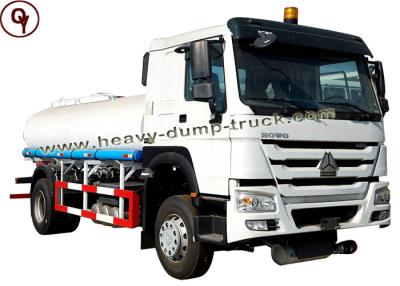 China White Color HOWO Light Truck 4X2 6cmb Oil Refueling Tanks Fuel Tanker Truck for sale