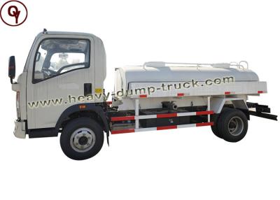 China 5 Cbm Capacity Oil Tanker Truck Fuel Oil Transportation Tank Trucks For Delivery for sale