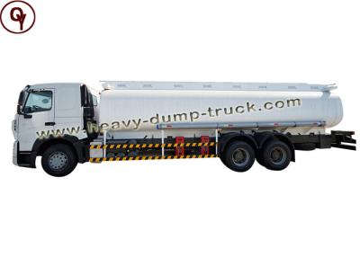 China 6X4 Fuel Oil Tank Trailer Sinotruk HOWO 25000 L Refueling Diesel Tank for sale