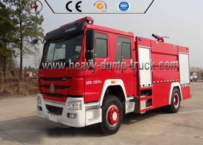 China Euro 4 Sinotruk 4X2 Firefighter Truck / Fire Fighting Vehicle For Rescue Service for sale