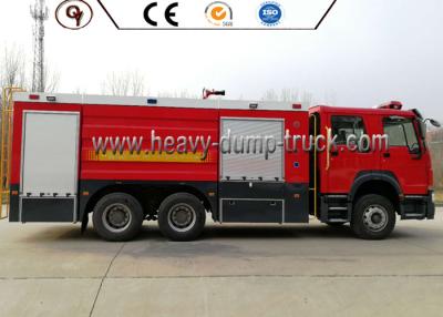 China 10000 litros de 371HP de la emergencia de los vehículos de rescate 6*4 16000L el fuego de camión de la lucha contra en venta