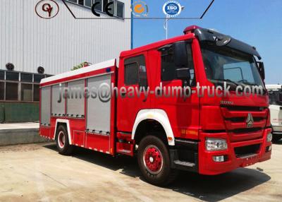 China 4X2 Sinotruk Water And Foam Tanker Firefighter Truck With Diesel Fuel Type for sale