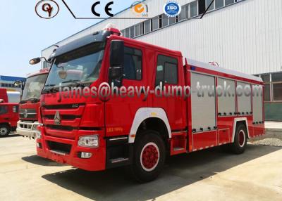 China 20 Cbm Firefighter Truck Sinotruk 4 By 2 Left Hand Drive Reliable Performance for sale