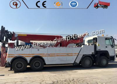 Chine Sinotruk 30 type à plat de la dépanneuse 8x4 de naufrageur de retrait de barrage routier de tonne à vendre