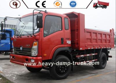 China La caja de poca potencia de la descarga de Sinotruk 4x2 acarrea 5 toneladas camioneta pickup del volquete de la luz de Howo de 10 toneladas en venta