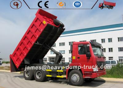 China Los chino camiones de mina resistentes descargan el camión de volquete Howo 6x4 371hp 380hp capacidad de 30 toneladas en venta