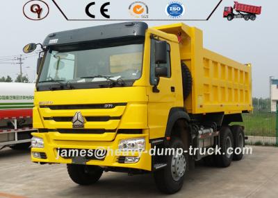 China Transmisión manual pesada minera de Sinotruk Howo 6x4 del camión volquete 20 a 30 toneladas en venta