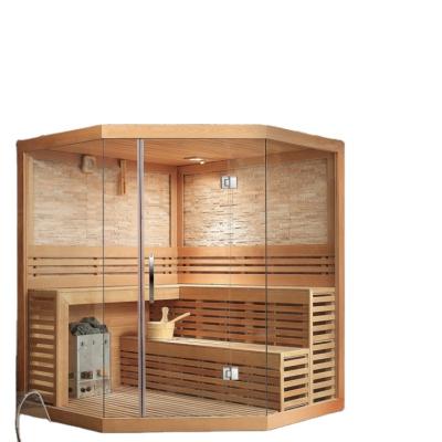 China Luxury computer control panel 2 people steam sauna room and hot sale 4 people outdoor steam sauna room for sale