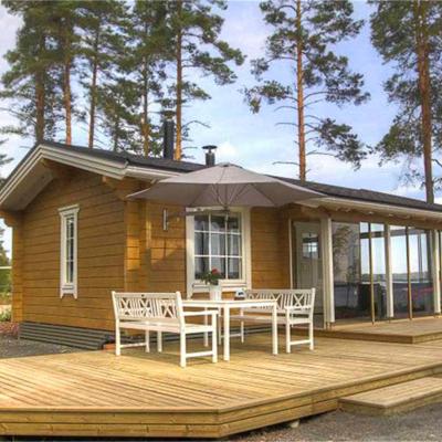 China Modern Cheap Modular Wooden Sandwich Panel Prefab Homes for sale