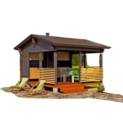 China Modern Prefab Cheap Holiday Wooden House for sale