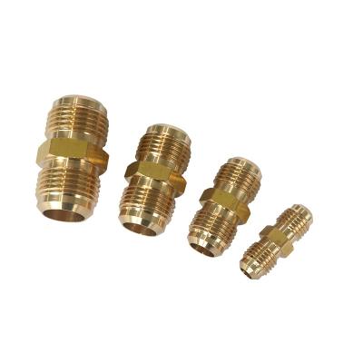 China Hose Lines Connect Extension Nipple Hose Fitting Copper Brass 1/2