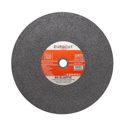 China yongkang factory OEM green color EUROCUT metal wheel abrasive cut-off size 14 inch for stainless steel and metal for sale