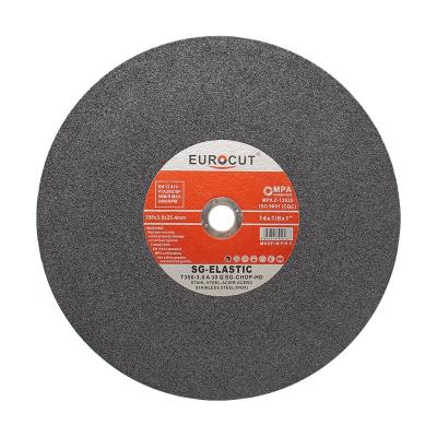 China 14 Inch Aluminum Oxide Abrasive Steel Metal Eurocut Stainless Steel Cut Disc Size 350x3x25.4mm for sale