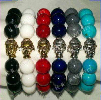 China GZKJL-BL0172 BOHEMIA Gemstone Buddha Can't Miss Lucky Bracelets for sale