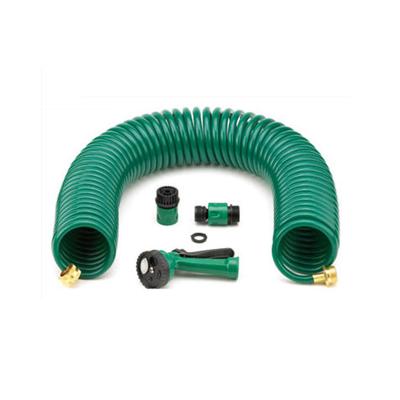 China Adjustable Garden Water Reel Hose with 4-Function Hozzle and 3/4