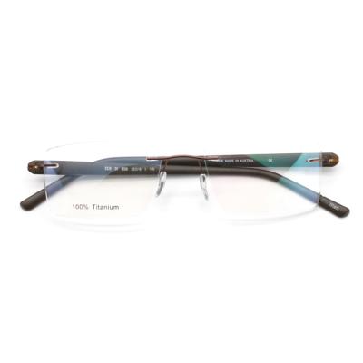 China For Moypia care directly using sample order! ! ! good price titanium glasses frame titanium optical frame japan b titanium gozluk glass frame for sale