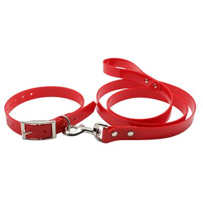 China DETACHED Polyurethane Coated Nylon Dog Collar And Leash SUPPLIES for sale