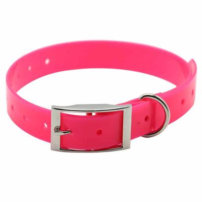 China Wholesale DETACHED Fluorescent Hot Pink Hound Dog Collar Supplies in China for sale