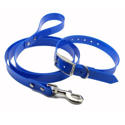 China DETACHED Waterproof Durable TPU Coated Nylon Dog Collar Leash Set China Supplies for sale