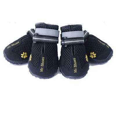 China Durable Anti-slip Waterproof Fabric Christmas Snow Pet Rubber Greyhound Dog Shoes For Dogs for sale