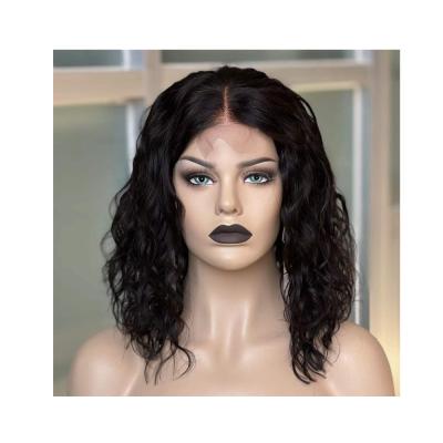 China 2022 Bob joywigs new arrival raw virgin cuticle lined virgin hair wig 1.5x4 lead wave cheap closure wig for sale