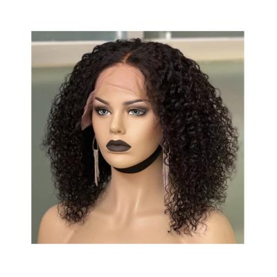 China Wholesale 12A Grade Curly Virgin 100% Brazilian Hair Wig Pre Plucked 13X4 Curly Wig Peruvian Curly Wig for sale