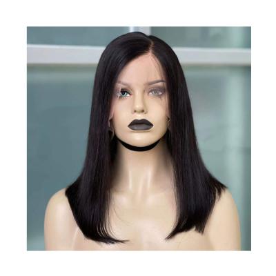 China 100% Straight Human Hair 14inch 130% Lead Joywigs Factory Wig Frontal Hair for sale