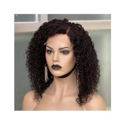 China 2021 New JOYWIGS 14inch 150% Curly Curly Bob 5x5 Closure Wig for sale